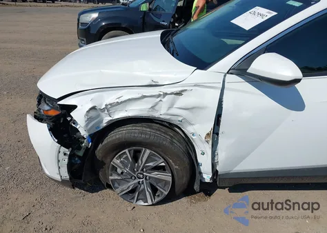 2024 Hyundai Tucson Hybrid Blue z USA, uszkodzony, nr VIN KM8JBCD15RU210906